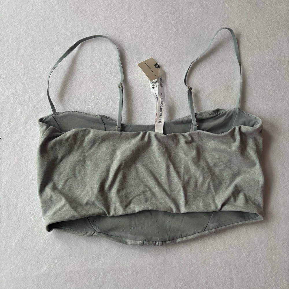 Anthropologie corset style crop top M - Picture 5 of 7